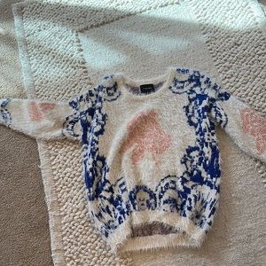 Fuzzy Sweater Size M
